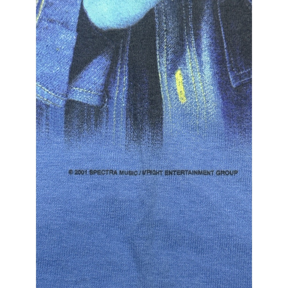 Vintage Y2K Aaron Carter T Shirt Size Large Youth - Picture 3 of 5